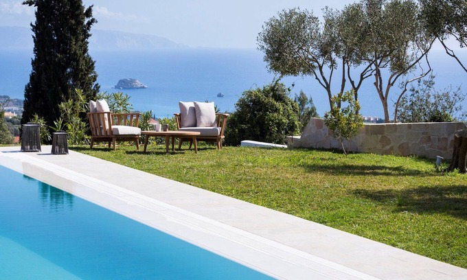 Kaligata Villa | Stunning Kefalonia Villa | 4 Bedrooms | Villa Ylenia | Private Pool & Stunning Views | Lakithra