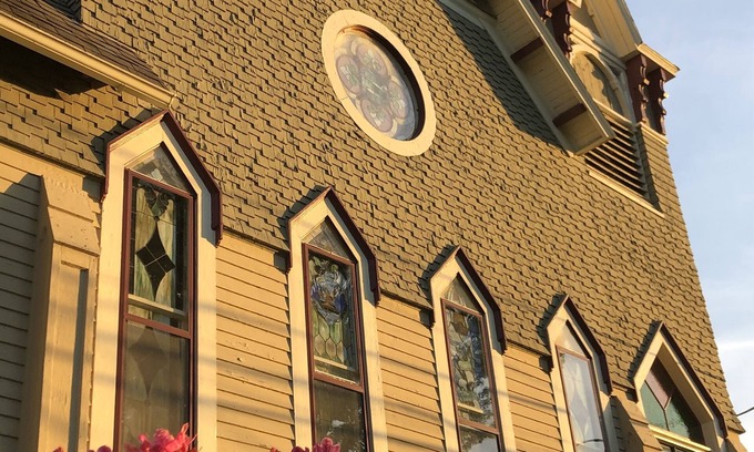 Noank Casa | Stunning Loft-y 1902 Former Gothic Chapel in Picture Postcard Seaside Village!