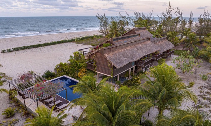 Jijoca de Jericoacoara Villa | alquiler de lujo impresionante en un entorno idílico frente al mar en prea playa,