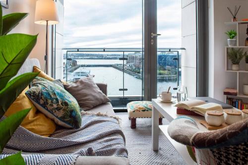 Liverpool Apartamento | Stunning Mersey View Flat W Parking In Liverpool