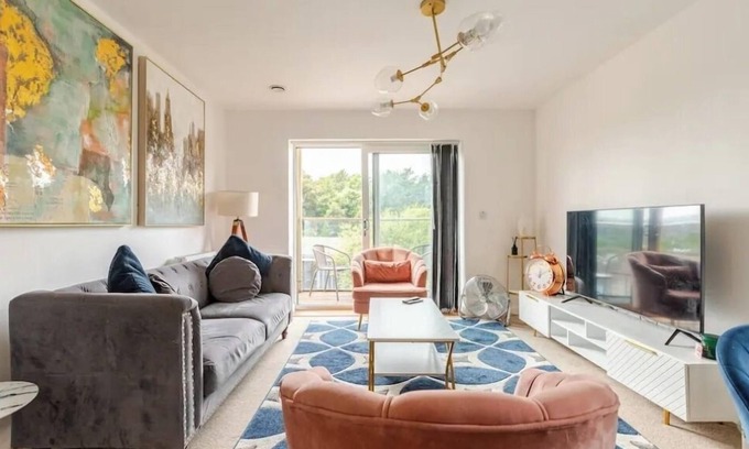 Wainscot Apartamento | Stunning Modern Apartment in Rochester, England