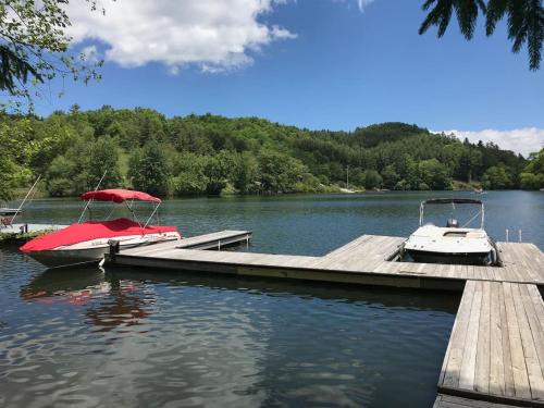 Cullowhee Casa | Stunning Modern Rustic Lake Retreat PRVT BOAT SLIP