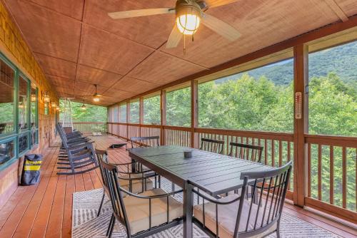Laurel Ridge Casa | Stunning Mtn Views Hot Tub Movie Theater Game Room
