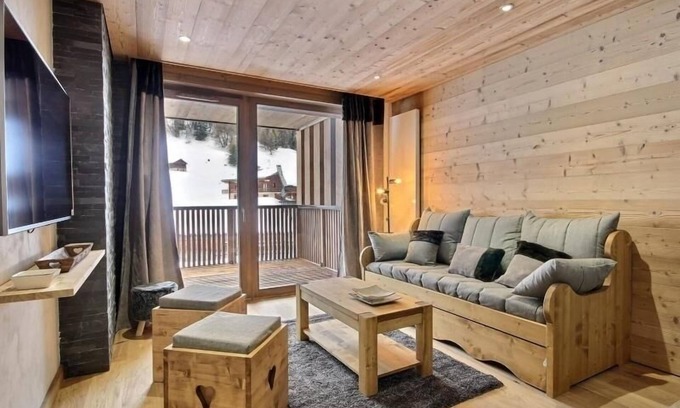 Plagne 1800 Apartamento | Stunning new apartment with large terrace and parking, Plagne 1800