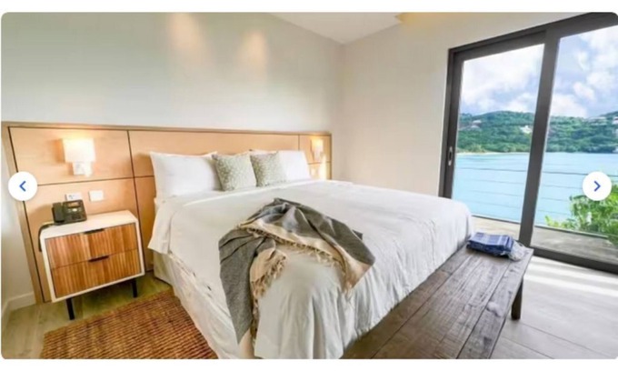 Morne Rouge Apartamento | "Stunning Ocean & Beach Views!" Waterfront Property on Morne Rouge Bay.