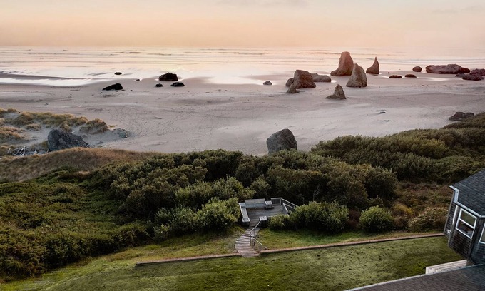 Bandon Casa | Impresionante casa frente a la playa cerca de Bandon Dunes Golf Resort