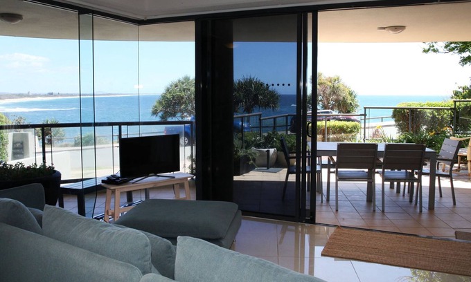 Moffat Beach Apartamento | Impresionante apartamento frente al mar
