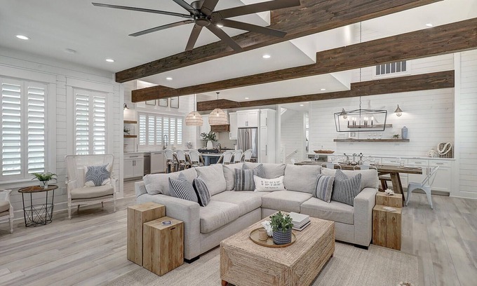 Cinnamon Shore Casa | Stunning, Pet-Friendly,Beach Home Beside Dune Pool w/Extra Amenities Nearby