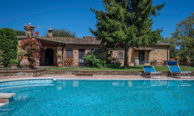 Gambassi Terme Villa | Casa de vacaciones privada con WIFI, piscina privada, A/C, TV, terraza, cerca de San Gimignano