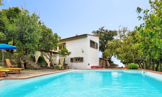 Marciana Villa | Casa de vacaciones privada con piscina privada, WIFI, TV, terraza, mascotas permitida, aparcamiento