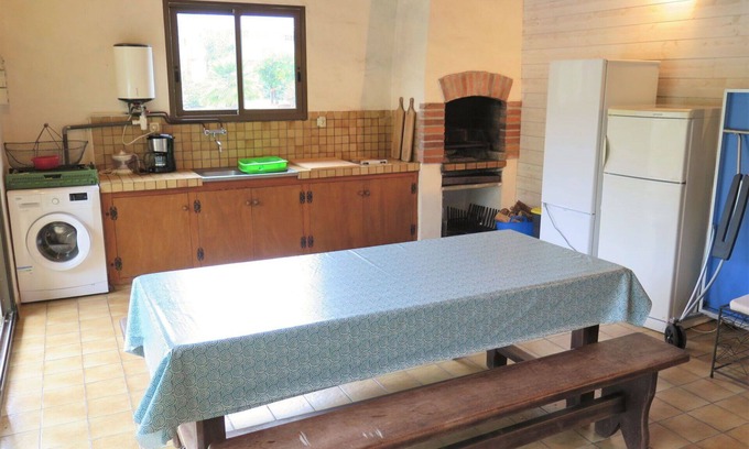 Saint-Julien-en-Born Villa | Casa de vacaciones privada con WIFI, piscina privada, TV, terraza, mascotas permitida, aparcamiento