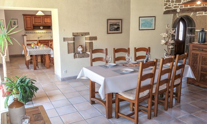 Kerlouet Villa | Maravillosa casa de vacaciones privada para 6 personas con WIFI, TV, terraza y aparcamiento