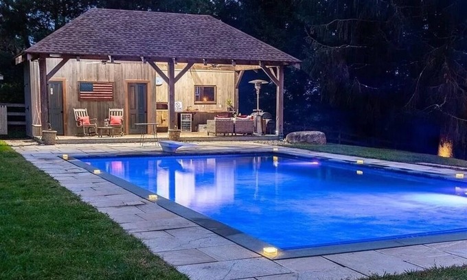 Morris Casa | Stunning renovated horse farm with pool, hot tub, and 6 bedrooms.