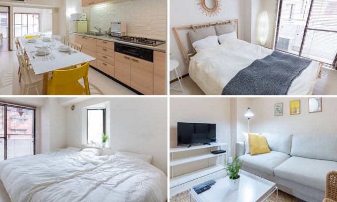 Kanagawa Apartamento | Impresionante habitación en el centro de Yokohama para la familia