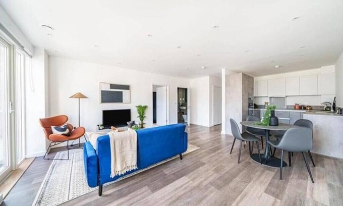 Gascoigne Apartamento | Stunning Spacious Apartment in East London