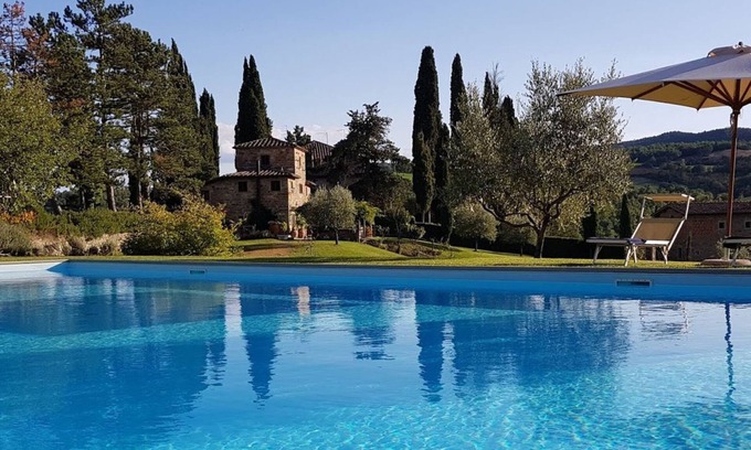 Pieve Santo Stefano Villa | Impresionante casa toscana - Il Cicalino cerca de Anghiari y Caprese Michelangelo