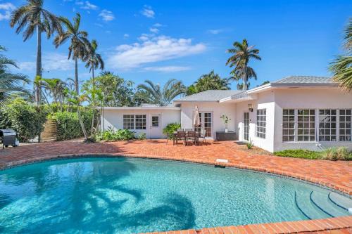 Delray Beach Casa | Stunning Tropical Pool House Delray Near The Ocean