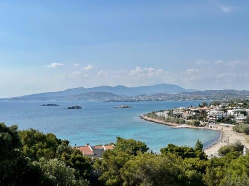 Saronida Apartamento | Stunning View Seaside 1-Bed Apartment in Saronida