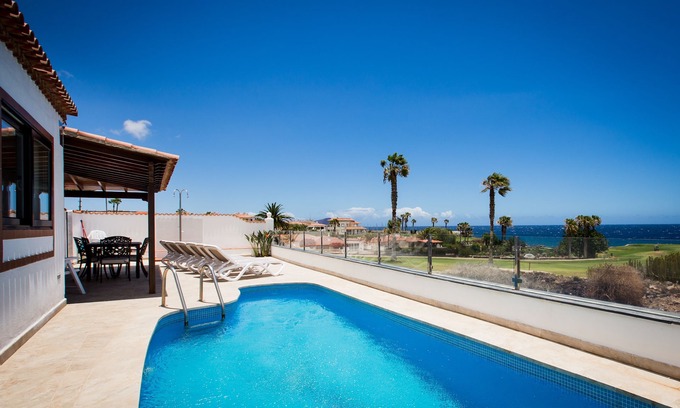 Complejo turístico Amarilla Golf Villa | Reforma completa e impresionantes vistas del océano con 3 dormitorios y 2 baños