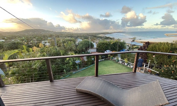 Emerald Beach Casa | Ocean View Cottage Vistas espectaculares de la playa