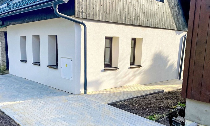 Bedrichov Villa | Maravillosa casa de vacaciones para 8 personas con WIFI, TV, terraza y aparcamiento