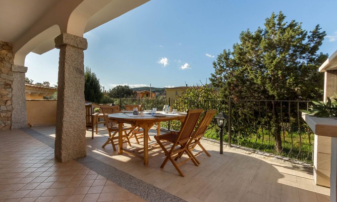 Chia Villa | Impresionante villa Sabbia D'Oro con Wi-Fi, terraza y piscina