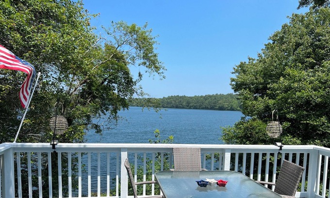 Plymouth Cabaña | Stunning Water view, family sized at 10 minutes from downtown Plymouth MA