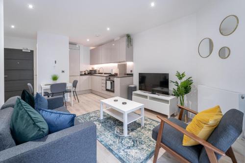 Barnt Green Apartamento | Stylish 1 bed apartment in Central Solihull