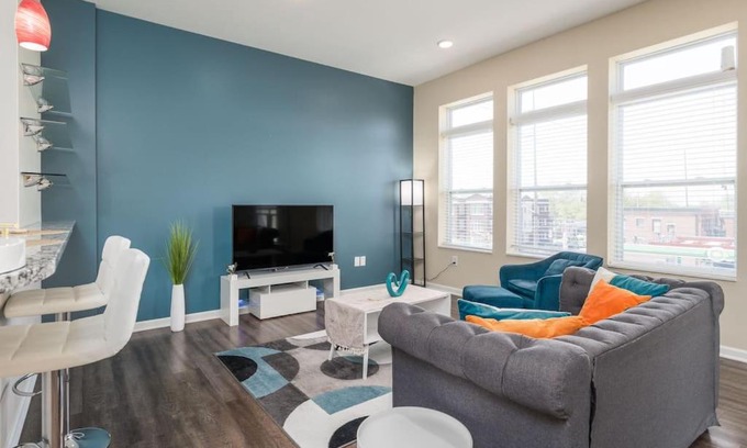 Fall Creek Place Apartamento | Stylish 1BR on Downtown Indy