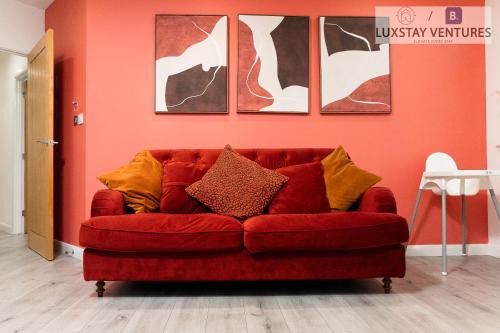Leicester Apartamento | Stylish 2 Bed 2 Bath Apartment - Sleeps 5 - 3 Mins to St Margarets Station & Highcross - Free Parking