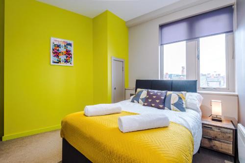 Wigan Apartamento | Stylish 2 Bedroom Apartment in Central Wigan by MDGC Developments Ideal For Weekends Away and Business Guests