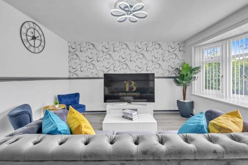 Wolverhampton Apartamento | Stylish 3 bed in great location - BTA Homes Serviced Accommodation Wolverhampton