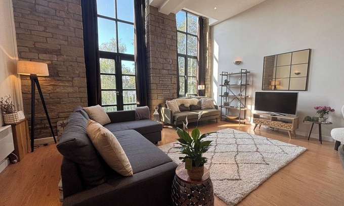 Apperley Bridge Apartamento | Stylish 3-Bedroom Mill Conversion near Leeds