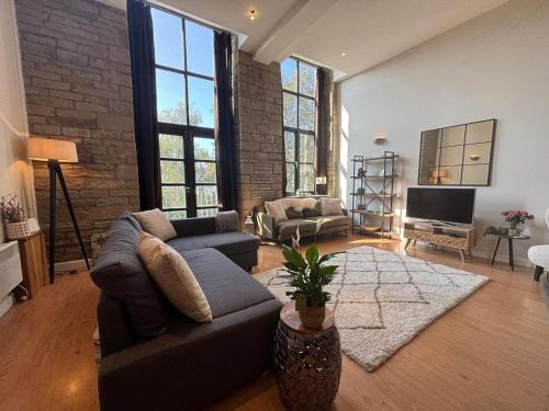 Apperley Bridge Apartamento | Stylish 3-Bedroom Mill Conversion near Leeds