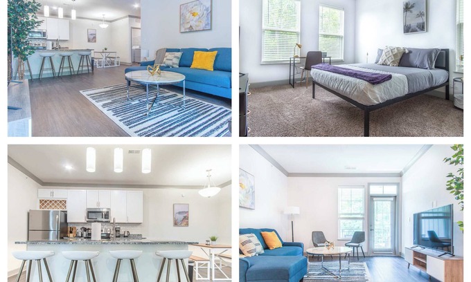Buechel Apartamento | Stylish 3BR Getaway | Pool, Gym Access & Free Parking