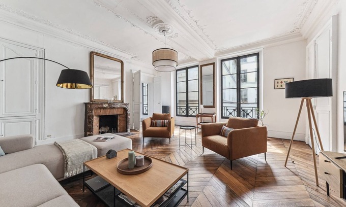 Saint-Merri Apartamento | Stylish 4BR near Hotel de Ville - Le Marais