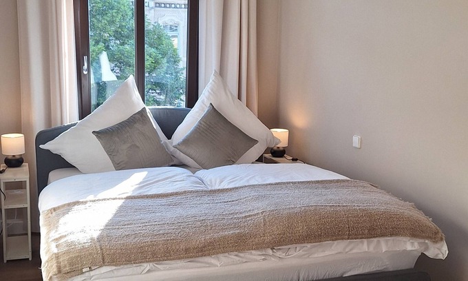 Kaßberg Apartamento | Stylish apartment in the Gründerzeit district