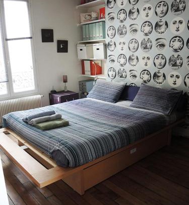 Quartier de la Goutte-d'Or Casa | Stylish Flat with Balcony Facing South