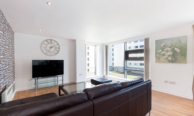 Newhaven Apartamento | Elegante apartamento con vistas al jardín