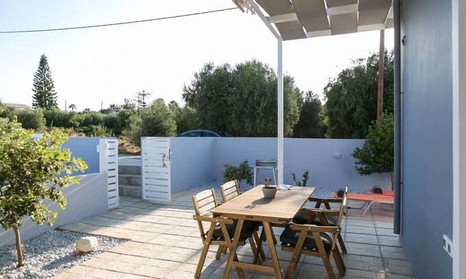 Kato Gouves Casa | Elegante unidad de vivienda cerca de Heraklion y la playa