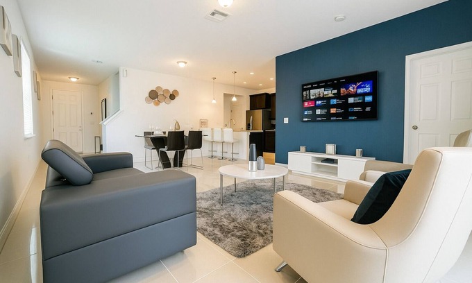 Haines City Casa | Stylish Kissimmee Getaway Game Room – 99 Dollar Deal!