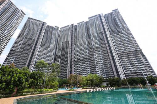 Taman Pertama Apartamento | Stylish M Vertica 4 Bedroom Walk to MRT Velocity Mall