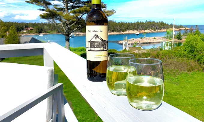 Birch Harbor Cabaña | Stylish ocean-view home on Acadia's Schoodic Loop