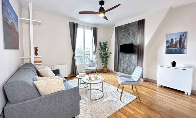 Butte-aux-Cailles Apartamento | Stylish Parisian Accommodation