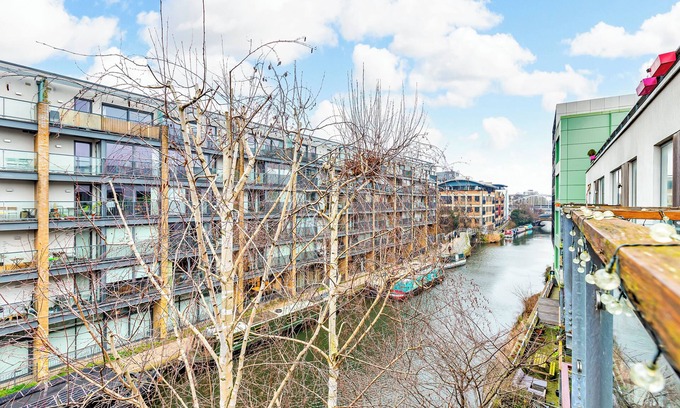 De Beauvoir Apartamento | Stylish Shoredtich Flat with Parking + Canal Views