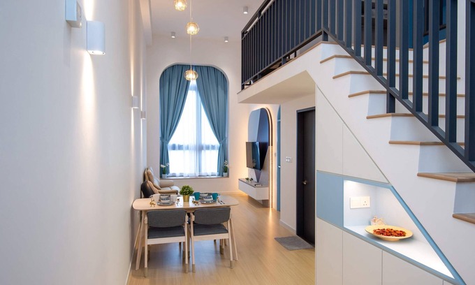 Nusajaya Apartamento | Stylish Sunway GRID 2BR Loft, 5mins to Legoland