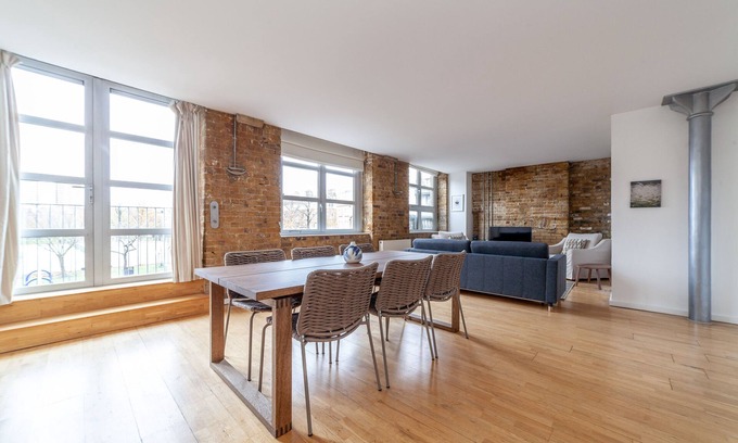 Bermondsey Apartamento | Stylish with beautiful brick walls