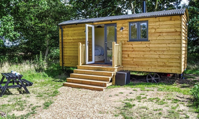 Irstead Cabaña | Alojamiento de 1 habitaciones en Cantley