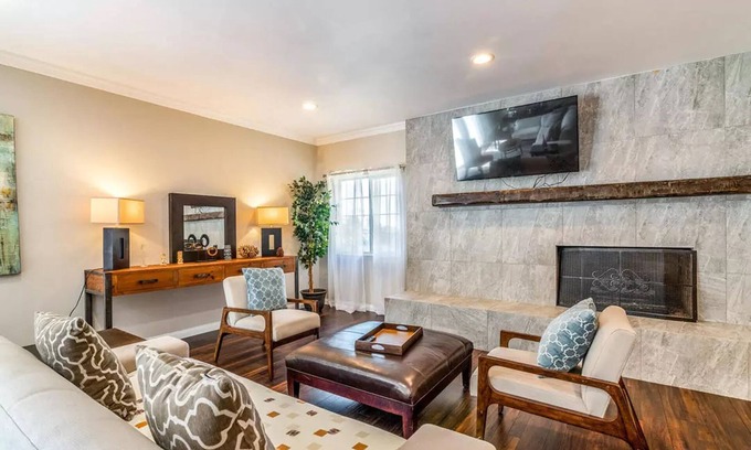 Studio City Casa | Stylishly Furnished Home Nestled in Hollywood Hills with Wow Views