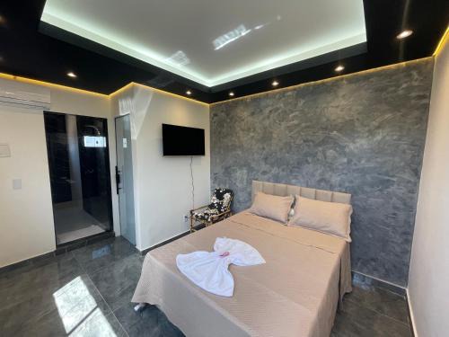 Centro Apartamento | Suíte Silver 201 com ar condicionado